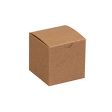 3 x 3 x 3" Kraft Gift Boxes image