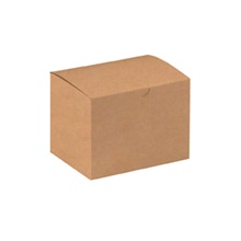 6 x 4 1/2 x 4 1/2" Kraft Gift Boxes image