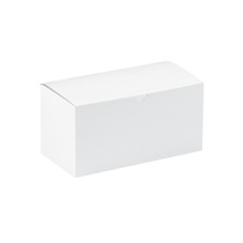 9 x 4 1/2 x 4 1/2" White Gift Boxes image