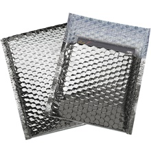 7 x 6 3/4" Silver Glamour Bubble Mailers image