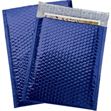 9 x 11 1/2" Blue Glamour Bubble Mailers image