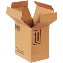 9 x 6 11/16 x 10 1/4" 2 - 1 Gallon F-Style Boxes image