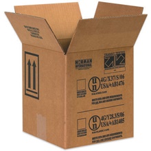 8 1/2 x 8 1/2 x 9 5/16" 1 - 1 Gallon Paint Can Boxes image