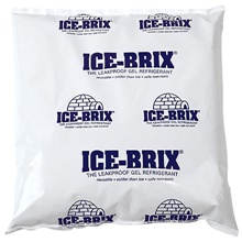 6 1/4 x 6 x 1" - 16 oz. Ice-Brix® Cold Packs image