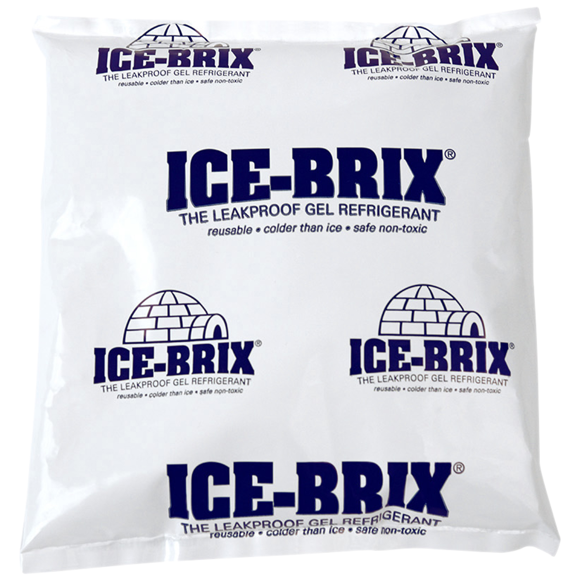 8 x 8 x 1 1/2" Ice Brix Cold Pack - 32 oz. (18/case) image