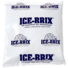 8 x 8 x 1 1/2" - 32 oz. Ice-Brix® Cold Packs image