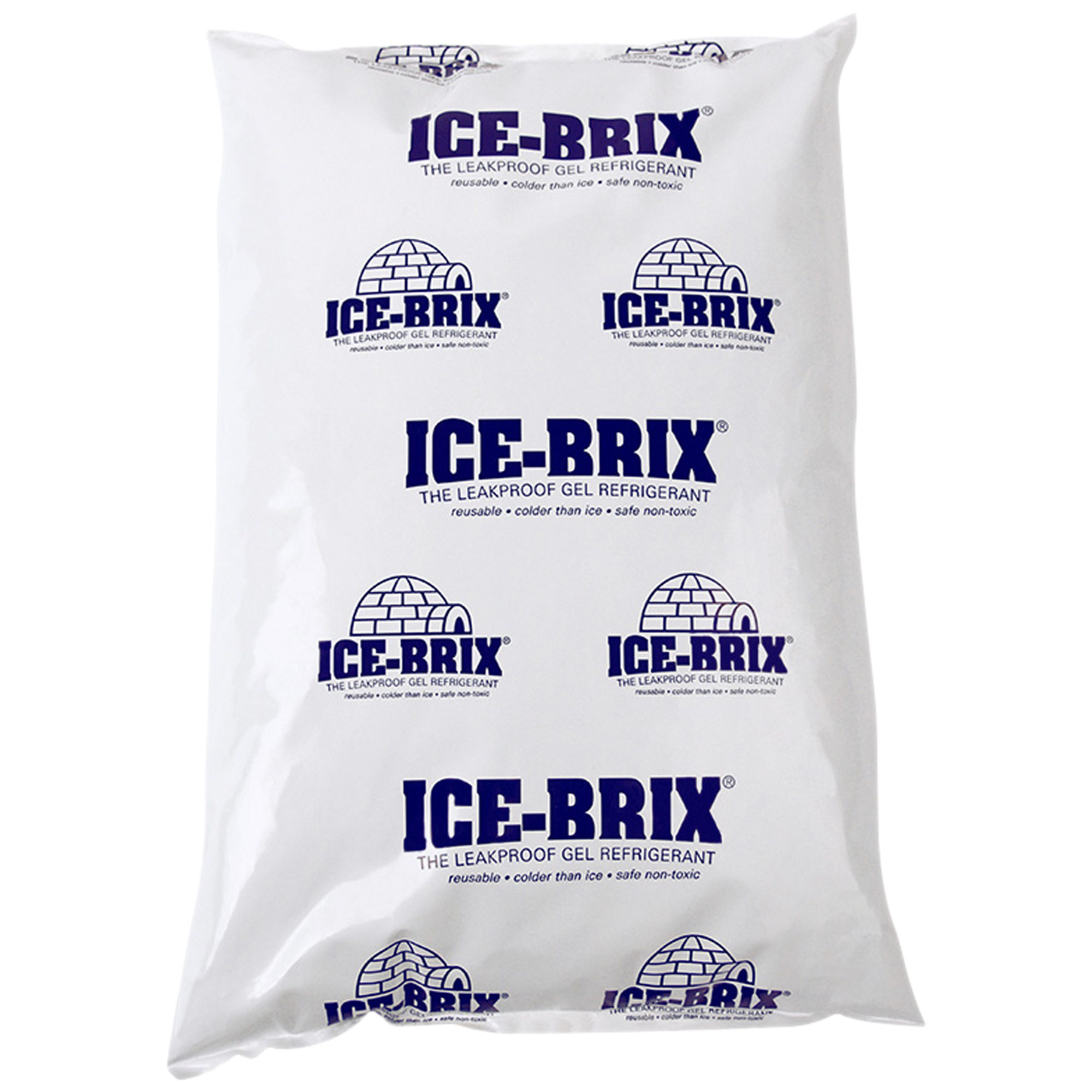 10 x 6 x 1 1/2" Ice Brix Cold Pack - 32 oz. (18/case) image