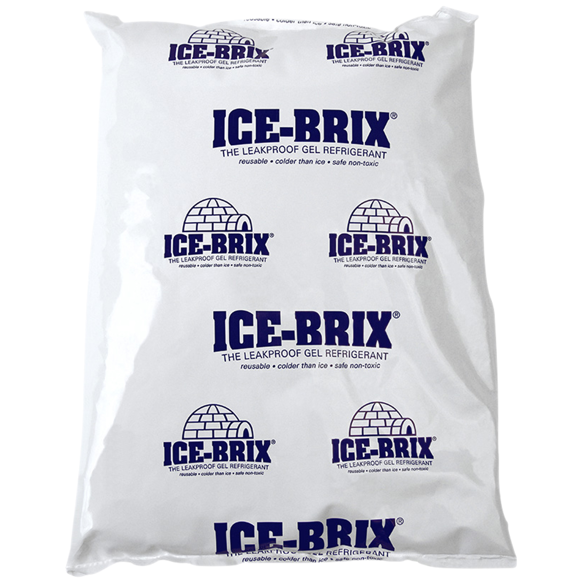 10 1/4 x 8 x 1 1/2" Ice Brix Cold Pack - 48 oz. (12/case) image