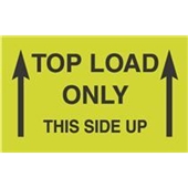 #DL2701  3 x 5"  Top Load Only Label This Side Up (Arrows) image