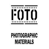 FINAL SALE: #DL4300  3 x 4"  FOTO Photographic Materials Label image