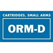 Final Sale#DL7011  2 1/4  x 1 3/8"  ORM-D Cartridges, Small Arms  Label image