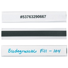 1 x 6" Hol-Dex® Magnetic Plastic Label Holders image