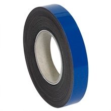1" x 50' - Blue Warehouse Labels - Magnetic Rolls image