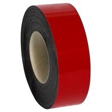 2" x 50' - Red Warehouse Labels - Magnetic Rolls image