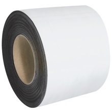 4" x 100' - White Warehouse Labels - Magnetic Rolls image