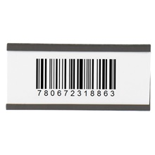 2 x 4" Magnetic C-Channel Cardholders image