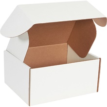 12 x 10 x 6" White Deluxe Literature Mailers image