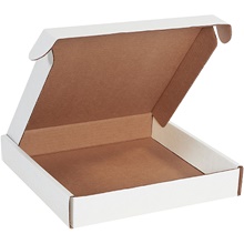 12 x 12 x 2" White Deluxe Literature Mailers image