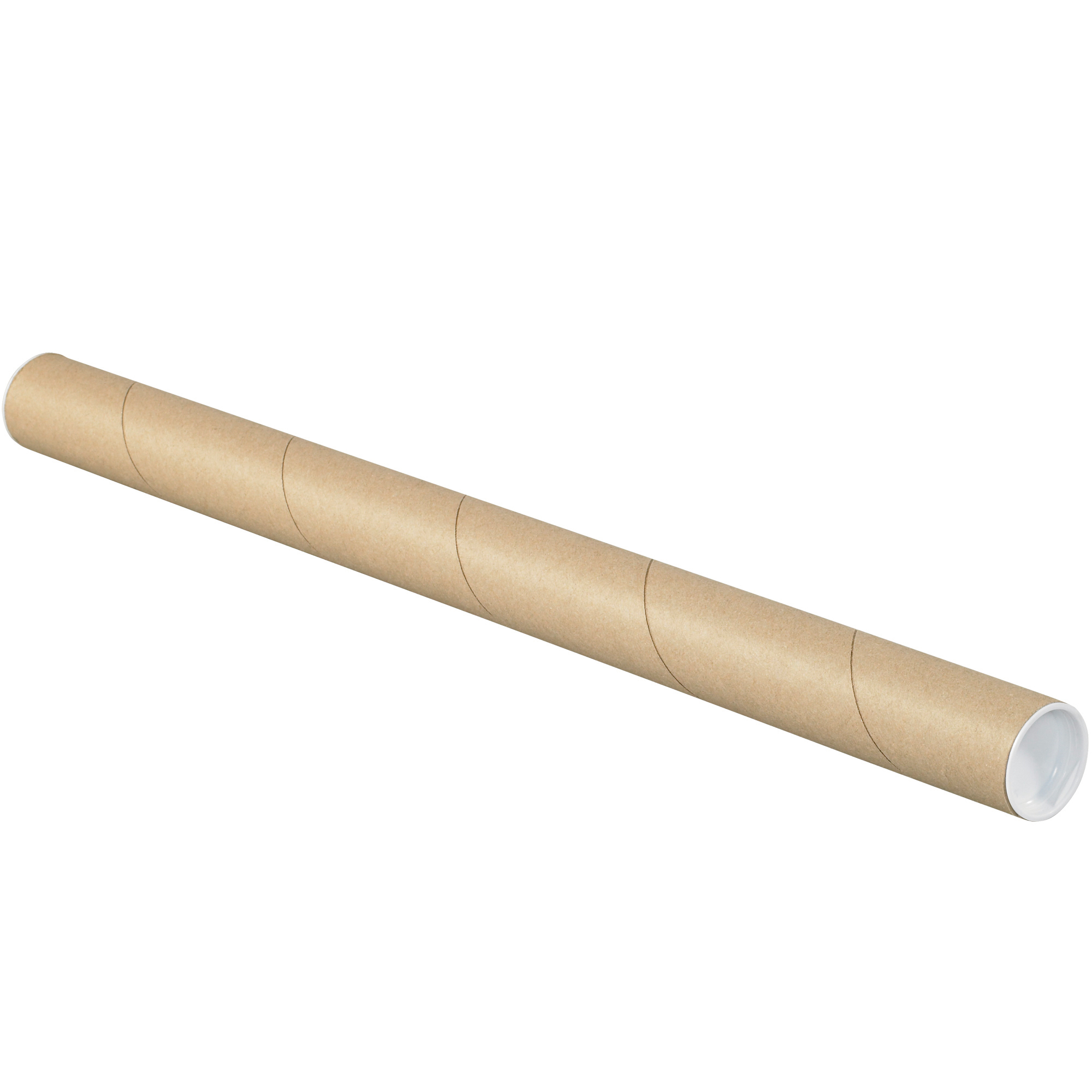 1 1/2 x 9" Kraft Tube (50/Case) image