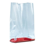 5 x 5 x 30" 1 Mil Gusseted Poly Bags (1000/Case) image