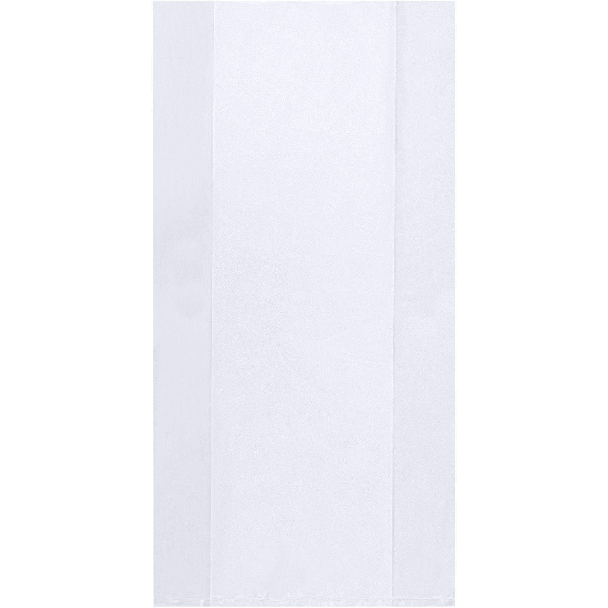 8 x 4 x 18" 1 1/2 Mil Gusseted Poly Bags (1000/Case) image