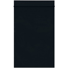 4 x 6" - 2 Mil Black Reclosable Poly Bags image