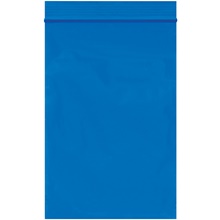 4 x 6" - 2 Mil Blue Reclosable Poly Bags image