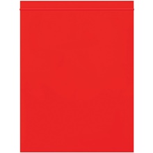 8 x 10" - 2 Mil Red Reclosable Poly Bags image