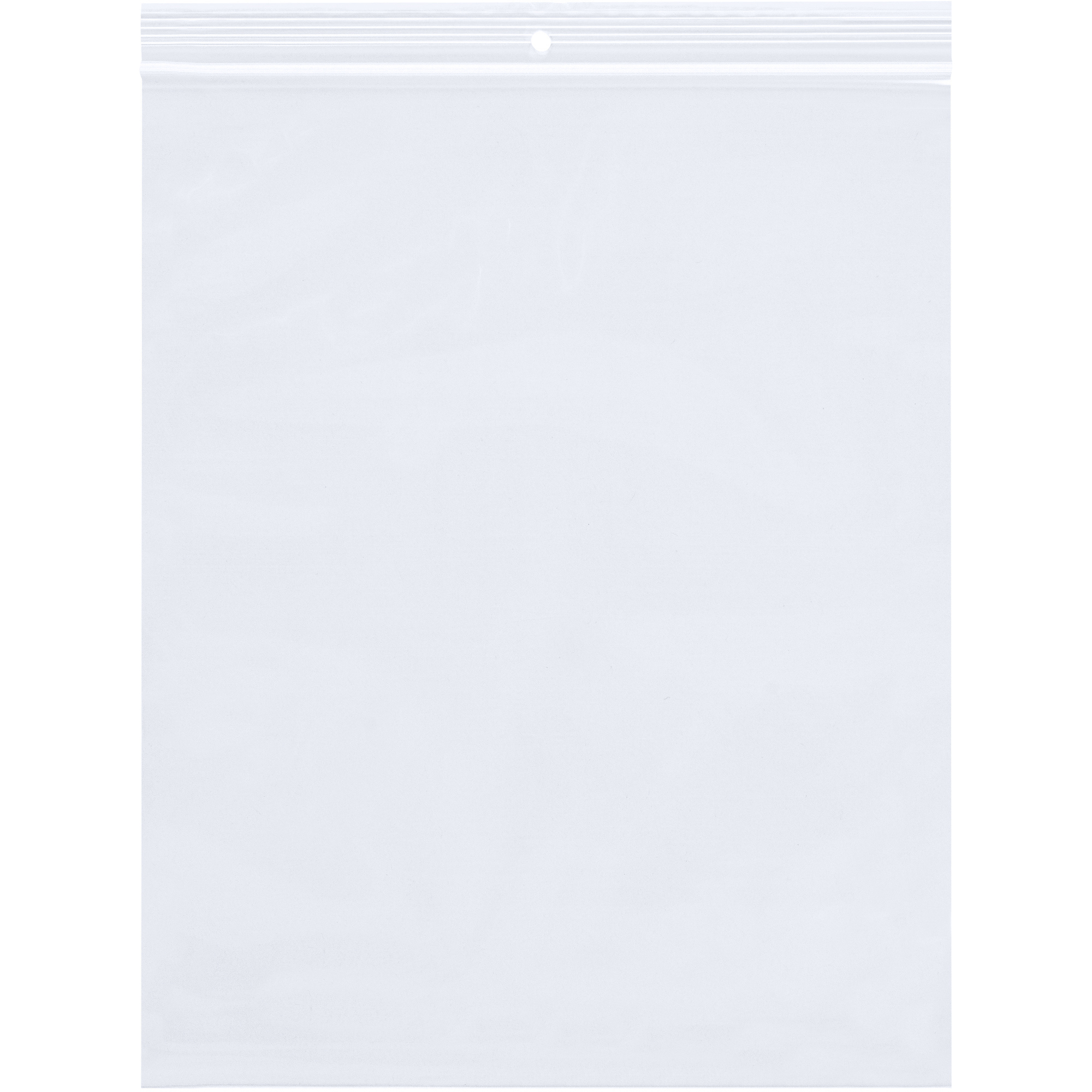 3 x 4" 4 Mil Heavy-Duty Hang Hole Reclosable Poly Bag (1000/Case) image