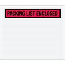 10 X 12" Red "Packing List Enclosed" Envelopes image