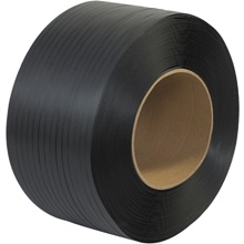 1/2" x 9000' - 8 x 8" Core Machine Grade Polypropylene Strapping - Embossed image
