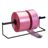 15" X 1,075` 4 Mil Pink Heavy-Duty Anti-Static Poly Tubing image