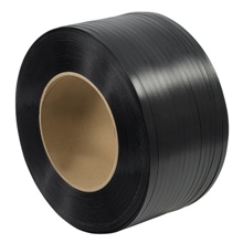 1/2" x 9000' - 8 x 8" Core Hand Grade Polypropylene Strapping - Embossed image