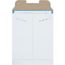 9 x 11 1/2" White Stayflats® Mailers image