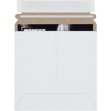 6 x 6" White Self-Seal Stayflats Plus® Mailers image