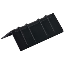 5 1/4 x 2" - Black Plastic Strap Guards image