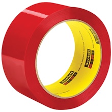 2" x 55 yds. Red (6 Pack) Scotch® Box Sealing Tape 373 image