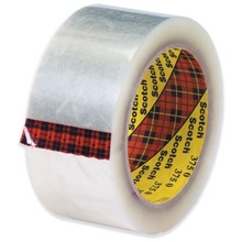 2" x 55 yds. Clear Scotch® Box Sealing Tape 375 image