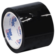 3" x 55 yds. Black Tape Logic® Carton Sealing Tape image