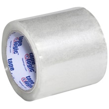 4" x 72 yds. Clear TAPE LOGIC® 1.8 Mil Acrylic Tape image