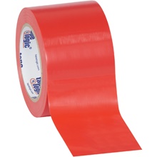 3" x 36 yds. Red Tape Logic® Solid Vinyl Safety Tape image