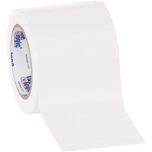 4" x 36 yds. White (3 Pack) Tape Logic® Solid Vinyl Safety Tape image