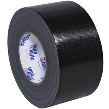 3" x 60 yds. Black (3 Pack) Tape Logic® 10 Mil Duct Tape image