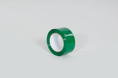 2" x 110 yds. 1.9 Mil Green Carton Sealing Tape (36/Case) image