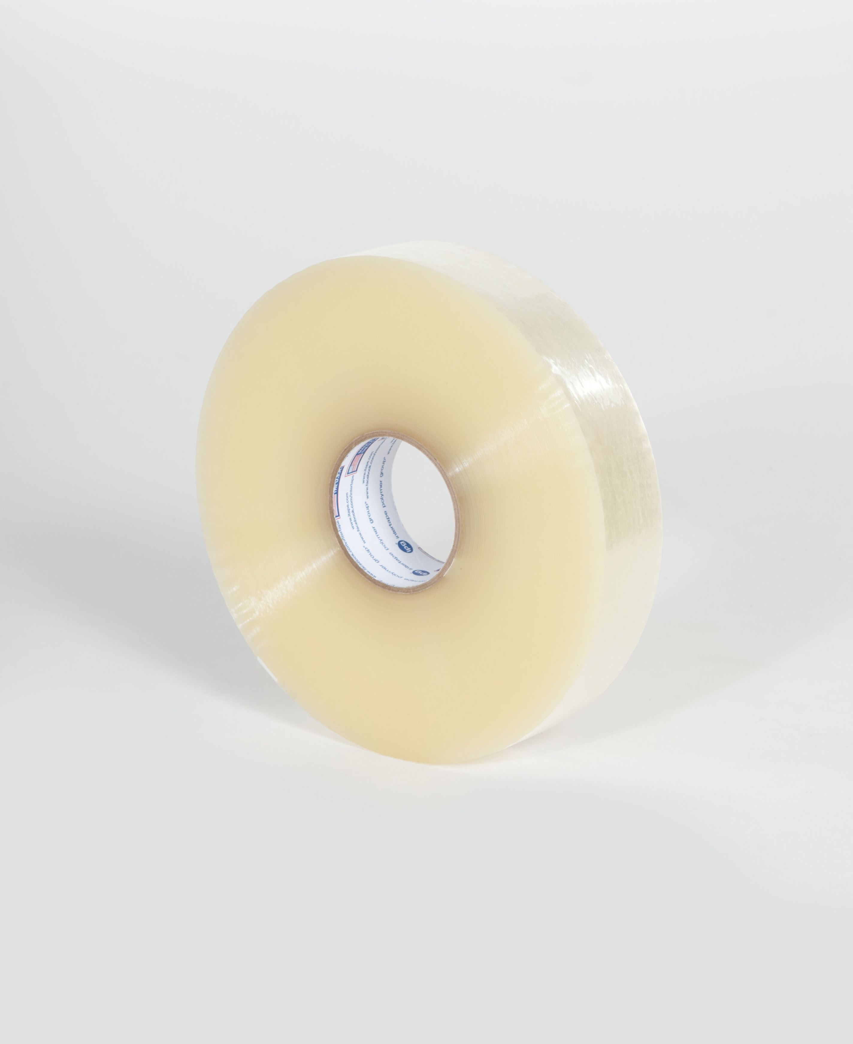 2" x 1000 yds. 1.7 Mil Cold Temp Utility Grade Clear Hot Melt Tape (6/Case) image