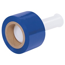 3" x  80 Gauge x 1000' Blue Bundling Stretch Film image