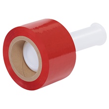 3" x  80 Gauge x 1000' Red Bundling Stretch Film image