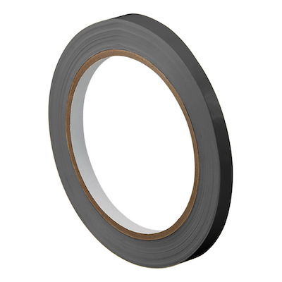1/4" X 36 yds. 5.2 Mil Black 3M #471 Safety Tape (3/Case) image