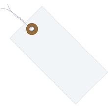 3 1/4 x 1 5/8" Tyvek® Shipping Tags - Pre-Wired image