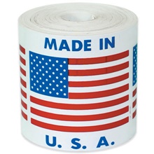 2 x 2" - "Made in U.S.A." Labels image